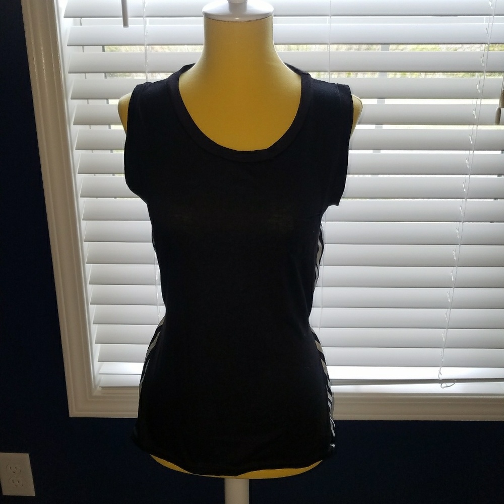 Striped Back Tunic Tank
